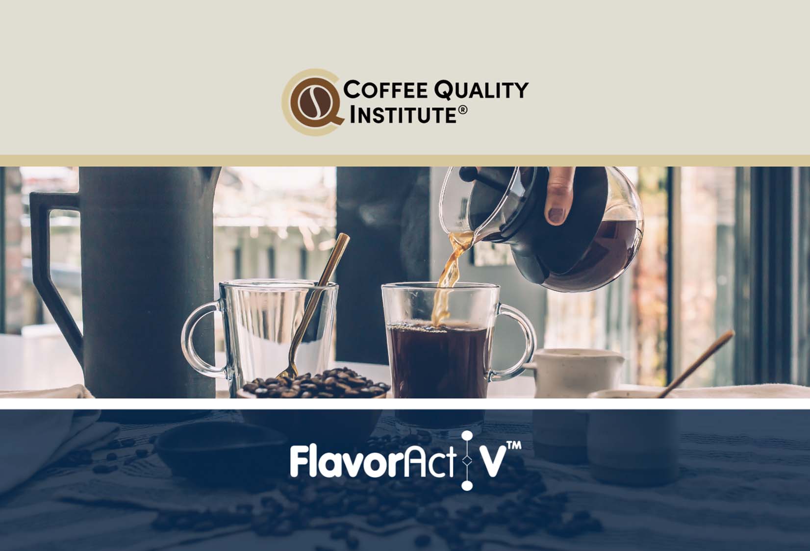 Coffee Quality Institute (CQI) and FlavorActiV Partnership